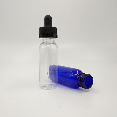 Klares, schwarzes Glas Flüssigkeit Tropffflasche mit 5ml 10ml 15ml 20ml 30ml 50ml 100ml Fassungsvermögen