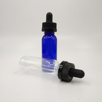 10 ml-120 ml Plastik-Tropffflaschen mit glatter Oberfläche und Schraubkappen