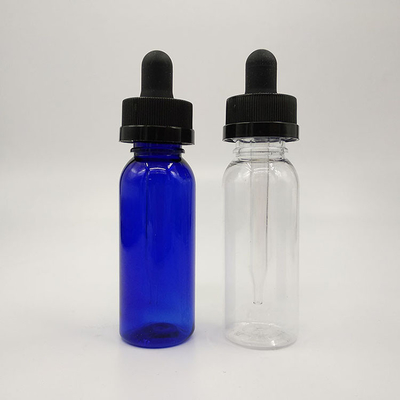 10 ml-120 ml Plastik-Tropffflaschen mit glatter Oberfläche und Schraubkappen