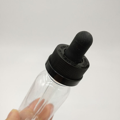 Glatte Oberfläche Anpassung gedruckte Glas-Tropffflaschen für ätherisches Öl