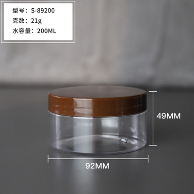 Personalisierte kosmetische Plastikflasche mit Druckempfindlicher oder Aluminiumfolie-Dichtung