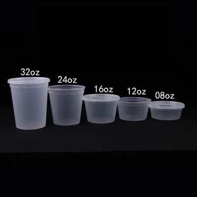 Anpassungsfähiges glattes Kunststoff-Kosmetikglas Transparent