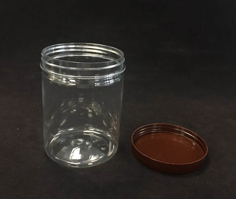 Maßgeschneiderte Plastikgefäße mit Plastik-/Aluminiumdeckeln für Lebensmittelpulver