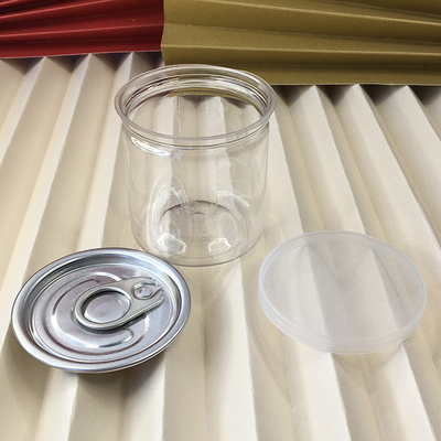 2oz-8oz Kapazität Plastikgefäße mit Plastikdeckel und Druckempfindliche Dichtung