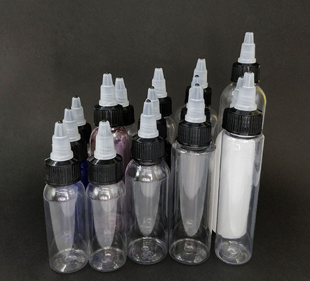 Auf Maß gedruckte Plastik-Tropffflasche mit Schraubkappe für Flüssigkeit