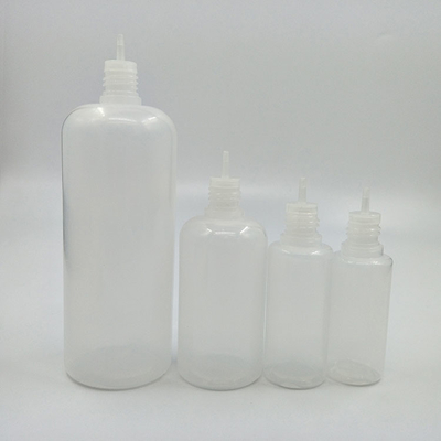 10 ml bis 120 ml transparente, schwarze Glastropffflaschen mit Schraubenkappe
