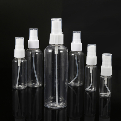 Flasche aus hartem Kunststoff mit durchsichtiger PET-Flasche