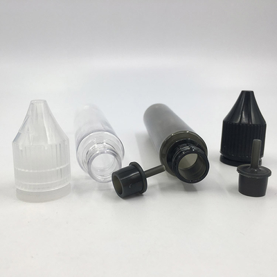 Kindersichere Rundflasche 30 ml E Flüssigflasche mit Schraubverschluss in kundenspezifischem Druck
