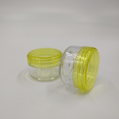 Customized Logo Kunststoff Schönheitsglas mit Aluminiumfolie Dichtung versiegelt