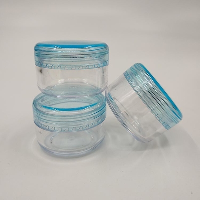 Customized Logo Kunststoff Schönheitsglas mit Aluminiumfolie Dichtung versiegelt