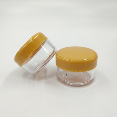 Glatte Oberfläche Kunststoff-Kosmetik-Glas 10ml 15ml 30ml 60ml 80ml 100ml 120ml 150ml mit Transparentem Design
