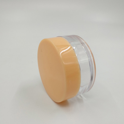 Glatte Oberfläche Kunststoff-Kosmetik-Glas 10ml 15ml 30ml 60ml 80ml 100ml 120ml 150ml mit Transparentem Design