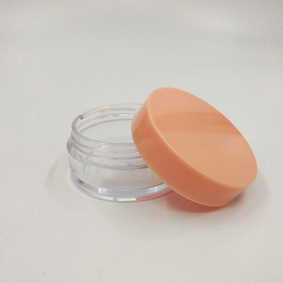 Glatte Oberfläche Kunststoff-Kosmetik-Glas 10ml 15ml 30ml 60ml 80ml 100ml 120ml 150ml mit Transparentem Design
