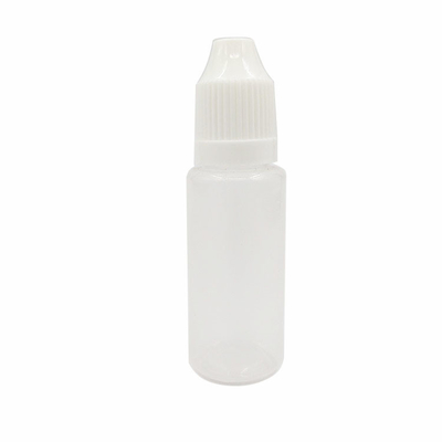 Kindersichere Hals-Typ E Flüssigkeitsflasche mit individuellem Logo und undichtem Design in 10ml 15ml 30ml 60ml 80ml 100ml Kapazität