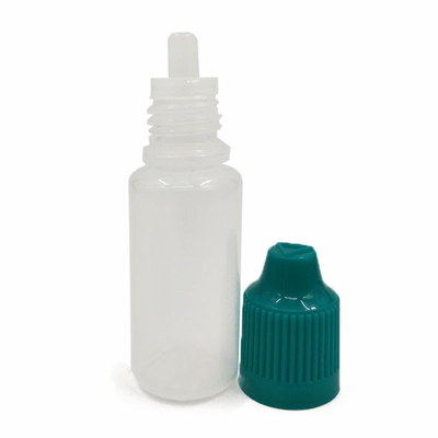 Kindersichere Hals-Typ E Flüssigkeitsflasche mit individuellem Logo und undichtem Design in 10ml 15ml 30ml 60ml 80ml 100ml Kapazität
