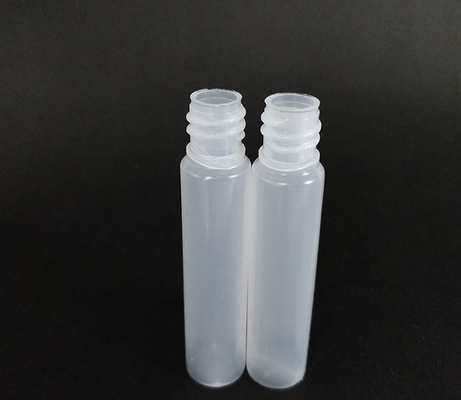 Durchsichtige, kundenspezifische, mit Logo versehene PET-Runde-Flasche aus Kunststoff