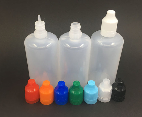 100 ml runde PET-E-Flasche mit Schraubkappe