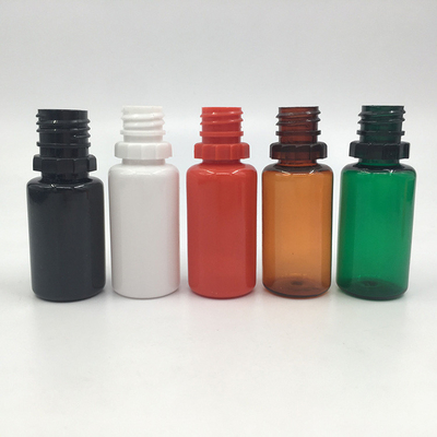 10-100 ml PET-E-Flüssigkeitsbehälter mit kindersicherer Kappe zur Lagerung und zum Drucken