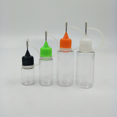 30 ml klare PET E Flüssigglasflaschen mit Kapazitätslinien