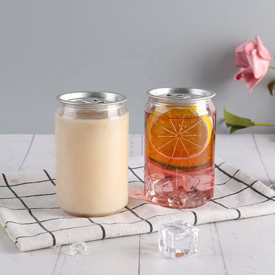 Bestseller Dosen Flaschen für Saftgeschäft Bpa-freie Plastikflasche mit vollständig öffnender wiederverwendbarer Saftflasche Custom Logo