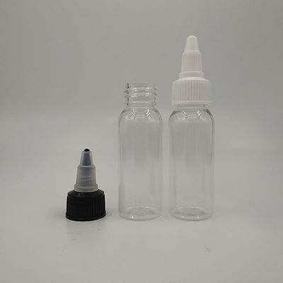 150 ml Plastikflaschen mit Schraubenoberfläche Klar transparent für leichte Sichtbarkeit
