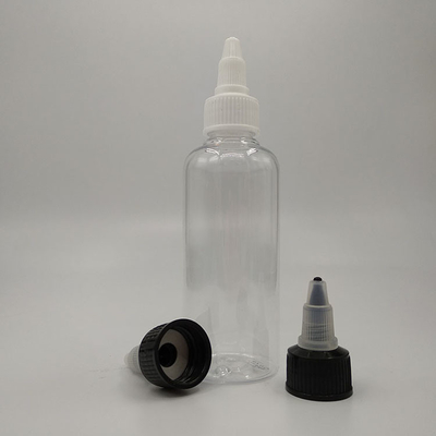 Individuell angepasste Etikettenteile Kunststoff-Schrauben-Oberbehälter 15ml 30ml 50ml 70ml 80ml 100ml Für die Verpackung von Kosmetika