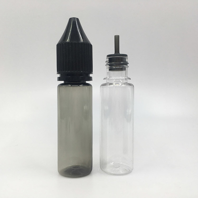 Durchsichtige E-Flasche mit individuellem Logo 10 ml 15 ml 30 ml 60 ml 80 ml 100 ml
