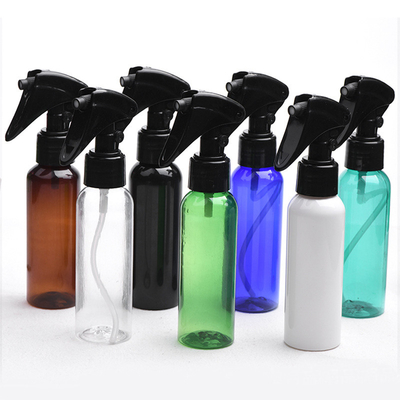 Anpassungsfähige rosafarbene klare Plastikflasche / Pump-Action PET-Flasche für die Verteilung von Kosmetika