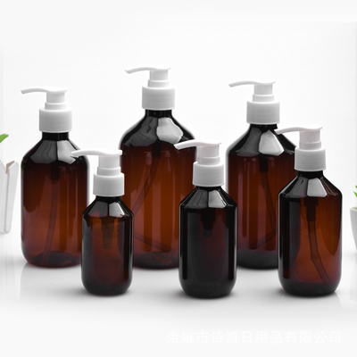 Pink Shampoo Pumpe Flasche PET für Reisefreundliche Kosmetik Verteilung