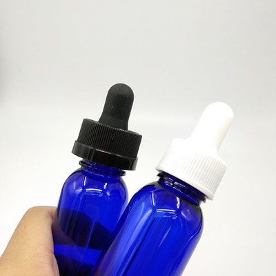 10 ml Kappen-Typ Tropffflaschen Transparent Schwarz Anpassen