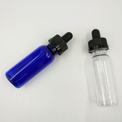 10 ml Kappen-Typ Tropffflaschen Transparent Schwarz Anpassen