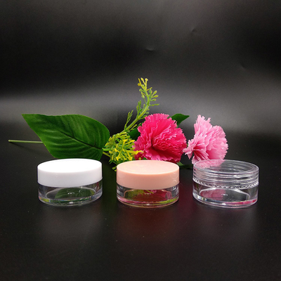 Durchsichtige Kunststoff Schönheitsglas 10ml 15ml 30ml 60ml 80ml 100ml 120ml 150ml