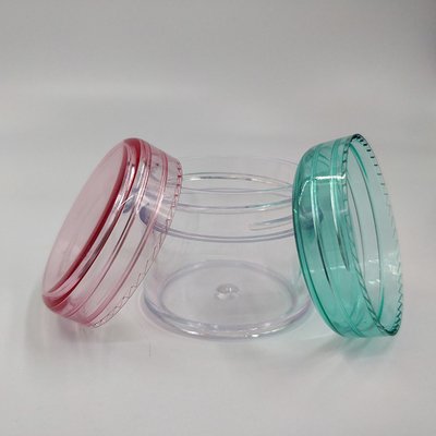 Glatte Oberfläche Kosmetik Plastikglas in Kapazität 10ml 15ml 30ml 60ml 80ml 100ml 120ml 150ml für die Kosmetik Sammlung