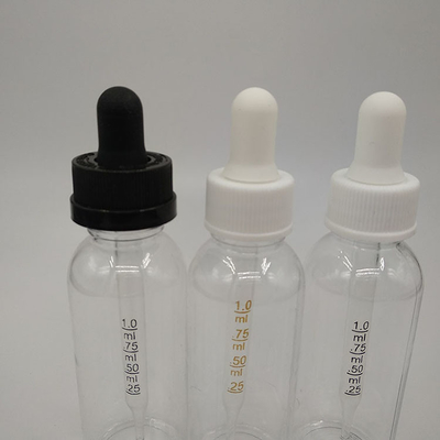 Glas-Plastik-Tropffflaschen Kapazität 10ml 15ml 20ml 30ml 40ml 50ml 60ml 70ml 100ml 120ml Druck 5000 Stück