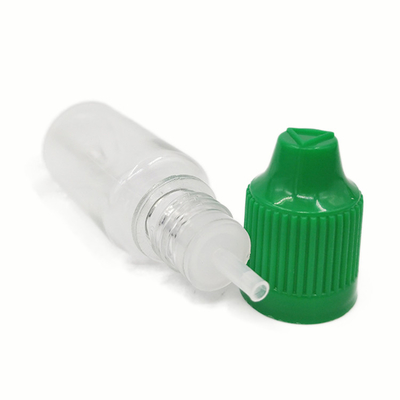 Durchsichtige kindersichere PET-Flasche mit Schraubdeckel für eine präzise Abgabe