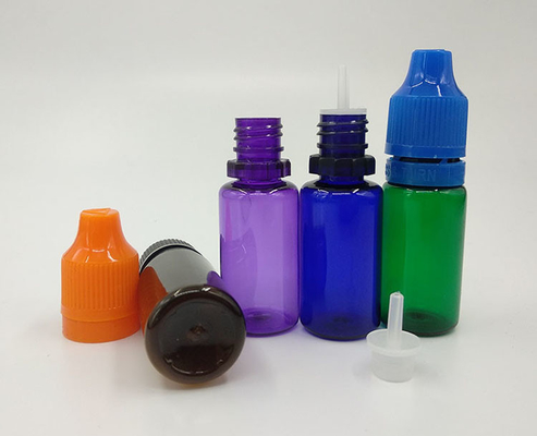 Anpassungsfähiges Logo Druck PET E Flüssigkeitsflasche / Flüssigkeitstropfffflasche mit Schraubkappe