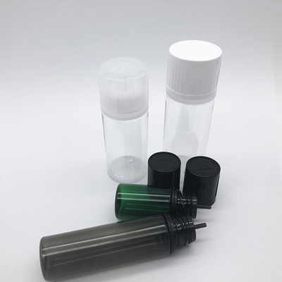 Droppelflasche mit transparenter Gestaltung und Bildschirmdruck