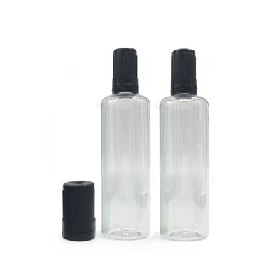 Runde E Flüssigkeitsflasche mit Siebdruck professionelle langlebige Vape-Saft-Verpackung