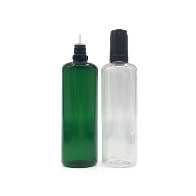 Runde E Flüssigkeitsflasche mit Siebdruck professionelle langlebige Vape-Saft-Verpackung