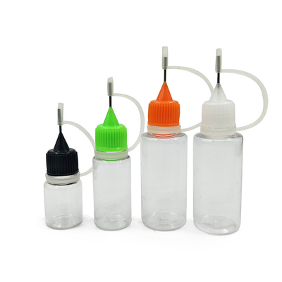 Benutzerdefiniertes Logo Kindersichere E Flüssigkeitsflasche 18mm Halsgröße für personalisierte Produkte