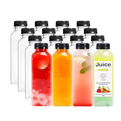 Saftflaschen in kundenspezifischen Farben mit biologisch abbaubarem Material und verschiedenen Kapazitäten 120 ml 250 ml 350 ml 500 ml