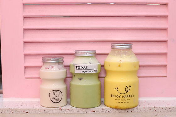 Klare Blasenteejuggen 0,5 kg Kapazität für kommerzielle Zwecke