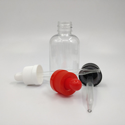 Anpassen von Plastik-Tropffflaschen 10ml 15ml 20ml 30ml 40ml 50ml 60ml 70ml 100ml 120ml Schraubverschluss Transparent