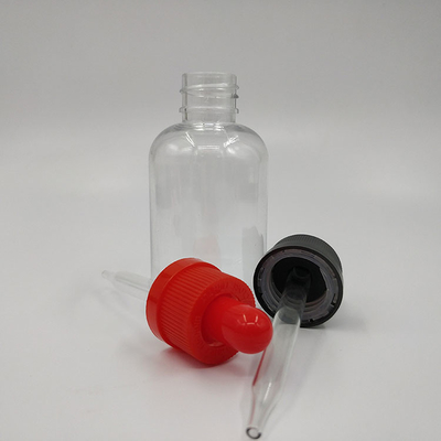 Anpassen von Plastik-Tropffflaschen 10ml 15ml 20ml 30ml 40ml 50ml 60ml 70ml 100ml 120ml Schraubverschluss Transparent