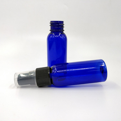 Glatte Oberfläche Haushalts-PET-Plastik-Sprühflasche Kapazität 10ml 15ml 30ml 50ml 60m 70ml 100ml 200ml 500ml Rund