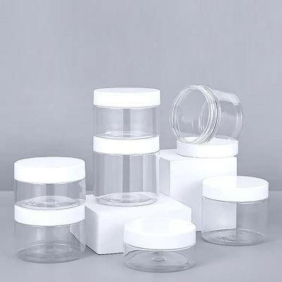 Kunststoff-Kosmetikglas mit druckempfindlicher Dichtung in 10 ml 15 ml 30 ml 60 ml 80 ml 100 ml 120 ml 150 ml