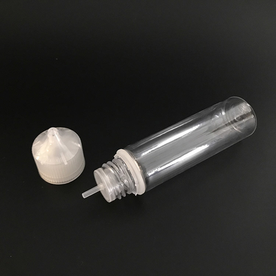 60 ml Durchsichtige E Flüssigkeit Flasche Runde Form für Vape-Saftverpackungen
