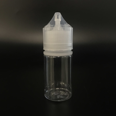 PET Runde E Flüssigkeitsflasche 10 ml Transparent für das Dampfen