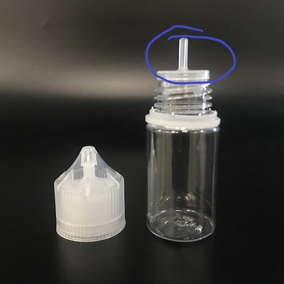 PET Runde E Flüssigkeitsflasche 10 ml Transparent für das Dampfen