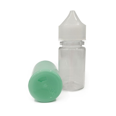Durchsichtige E-Flüssigkeitsflasche 18 mm Halsgröße für einfache E-Flüssigkeitslagerung